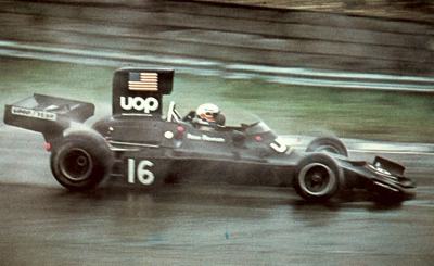 Peter Revson in his 1974 Shadow DN3